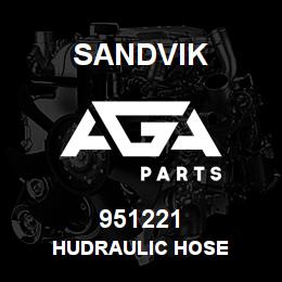 951221 Sandvik HUDRAULIC HOSE | AGA Parts