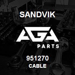 951270 Sandvik CABLE | AGA Parts