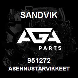 951272 Sandvik ASENNUSTARVIKKEET | AGA Parts