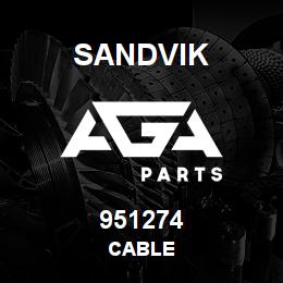 951274 Sandvik CABLE | AGA Parts