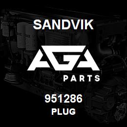 951286 Sandvik PLUG | AGA Parts