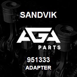 951333 Sandvik ADAPTER | AGA Parts