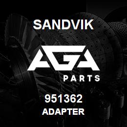 951362 Sandvik ADAPTER | AGA Parts