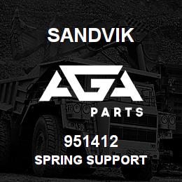 951412 Sandvik SPRING SUPPORT | AGA Parts