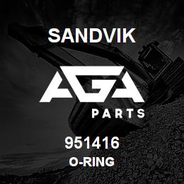 951416 Sandvik O-RING | AGA Parts