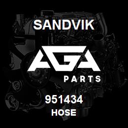 951434 Sandvik HOSE | AGA Parts