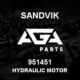 951451 Sandvik HYDRAULIC MOTOR | AGA Parts