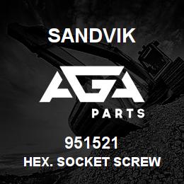 951521 Sandvik HEX. SOCKET SCREW | AGA Parts