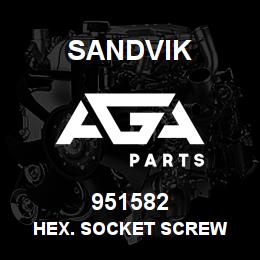 951582 Sandvik HEX. SOCKET SCREW | AGA Parts
