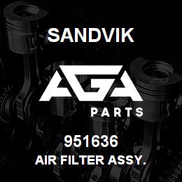 951636 Sandvik AIR FILTER ASSY. | AGA Parts