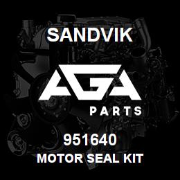 951640 Sandvik MOTOR SEAL KIT | AGA Parts