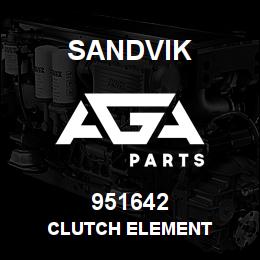 951642 Sandvik CLUTCH ELEMENT | AGA Parts