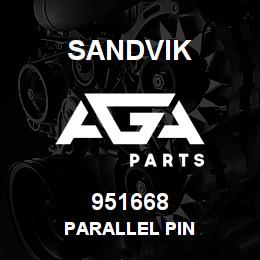 951668 Sandvik PARALLEL PIN | AGA Parts
