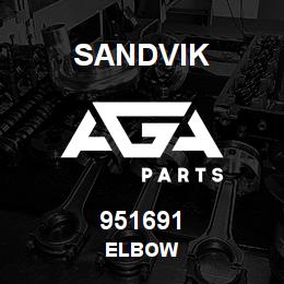 951691 Sandvik ELBOW | AGA Parts