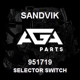 951719 Sandvik SELECTOR SWITCH | AGA Parts