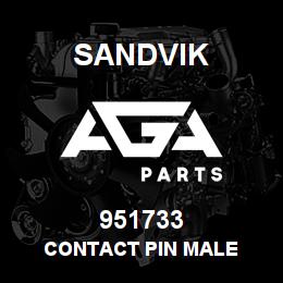 951733 Sandvik CONTACT PIN MALE | AGA Parts