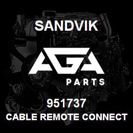 951737 Sandvik CABLE REMOTE CONNECTOR FOR CABLE | AGA Parts