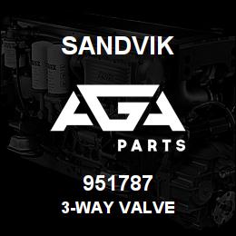 951787 Sandvik 3-WAY VALVE | AGA Parts