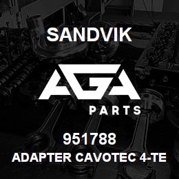 951788 Sandvik ADAPTER CAVOTEC 4-TERMINAL MODEL | AGA Parts