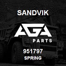 951797 Sandvik SPRING | AGA Parts