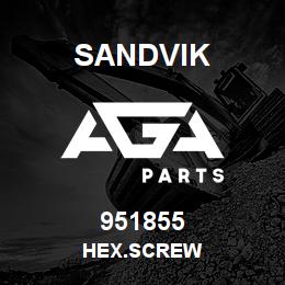 951855 Sandvik HEX.SCREW | AGA Parts