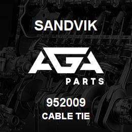 952009 Sandvik CABLE TIE | AGA Parts