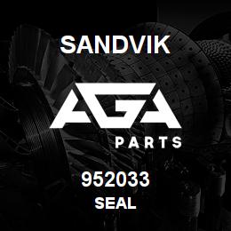 952033 Sandvik SEAL | AGA Parts