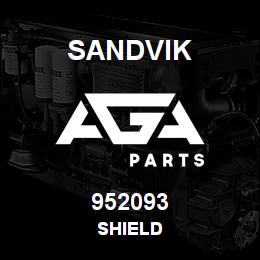952093 Sandvik SHIELD | AGA Parts