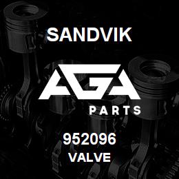 952096 Sandvik VALVE | AGA Parts