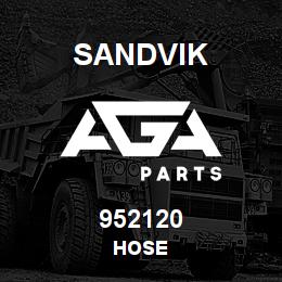 952120 Sandvik HOSE | AGA Parts