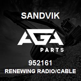 952161 Sandvik RENEWING RADIO/CABLE CONTROL RB | AGA Parts