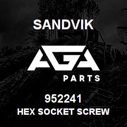 952241 Sandvik HEX SOCKET SCREW | AGA Parts