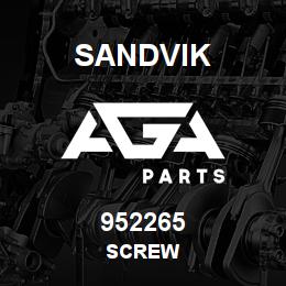 952265 Sandvik SCREW | AGA Parts