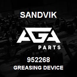 952268 Sandvik GREASING DEVICE | AGA Parts