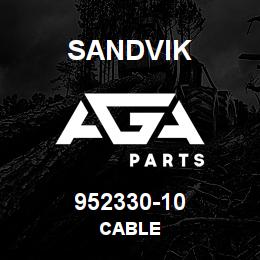952330-10 Sandvik CABLE | AGA Parts