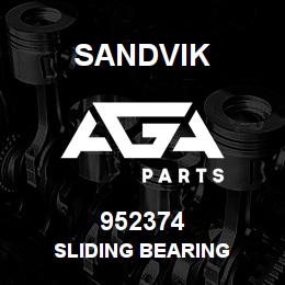 952374 Sandvik SLIDING BEARING | AGA Parts