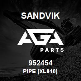 952454 Sandvik PIPE (XL940) | AGA Parts
