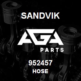 952457 Sandvik HOSE | AGA Parts