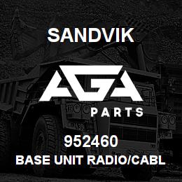 952460 Sandvik BASE UNIT RADIO/CABLE CONTROL (RC) | AGA Parts