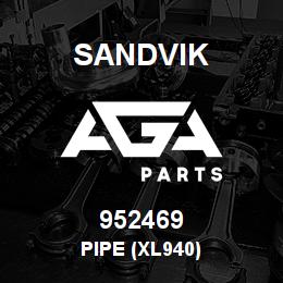 952469 Sandvik PIPE (XL940) | AGA Parts