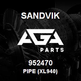 952470 Sandvik PIPE (XL940) | AGA Parts