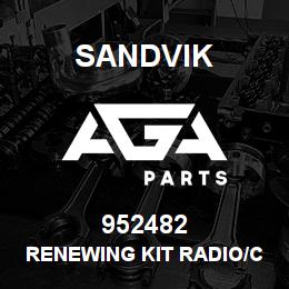 952482 Sandvik RENEWING KIT RADIO/CABLE CONT. RC | AGA Parts