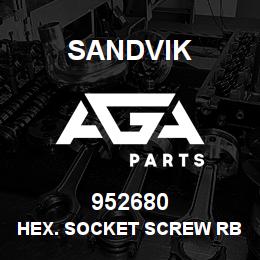 952680 Sandvik HEX. SOCKET SCREW RB | AGA Parts