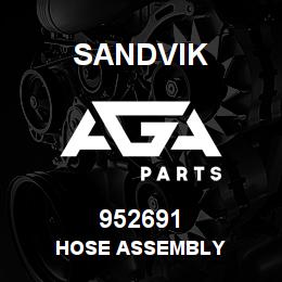 952691 Sandvik HOSE ASSEMBLY | AGA Parts