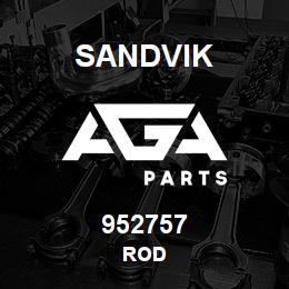 952757 Sandvik ROD | AGA Parts