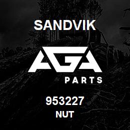 953227 Sandvik NUT | AGA Parts