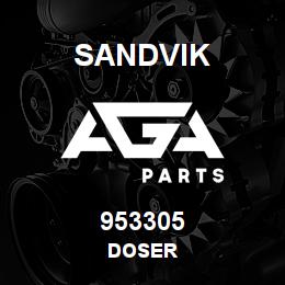 953305 Sandvik DOSER | AGA Parts