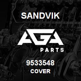 9533548 Sandvik COVER | AGA Parts