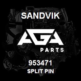 953471 Sandvik SPLIT PIN | AGA Parts