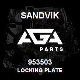 953503 Sandvik LOCKING PLATE | AGA Parts